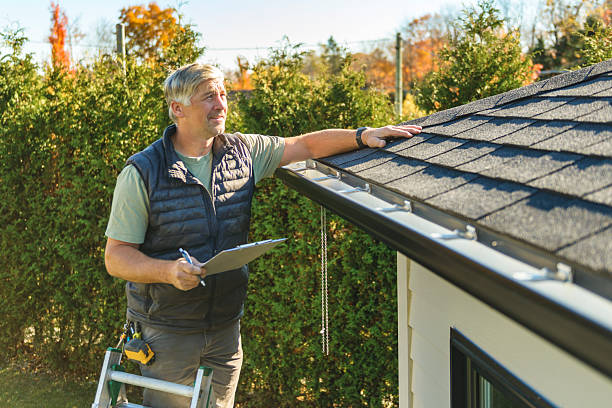 Professional Roof Inspection technician working in Hampton, VA